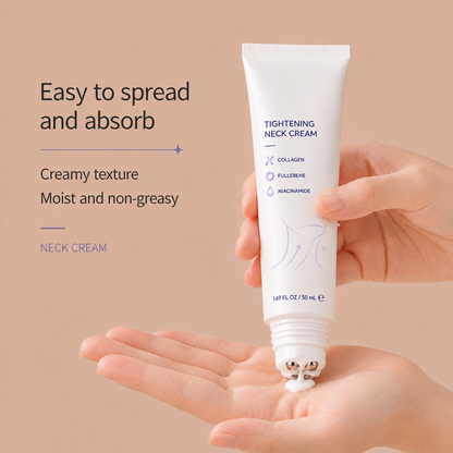 ✨ Instant Neck Lift Cream — 🧴 Infused with Retinol & Hyaluronic Acid | Firms the Neck, Reduces Wrinkles & Double Chin