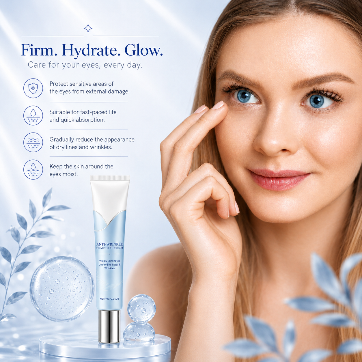 ✨ Instant Firming Serum – Visible Lift in 60 Seconds