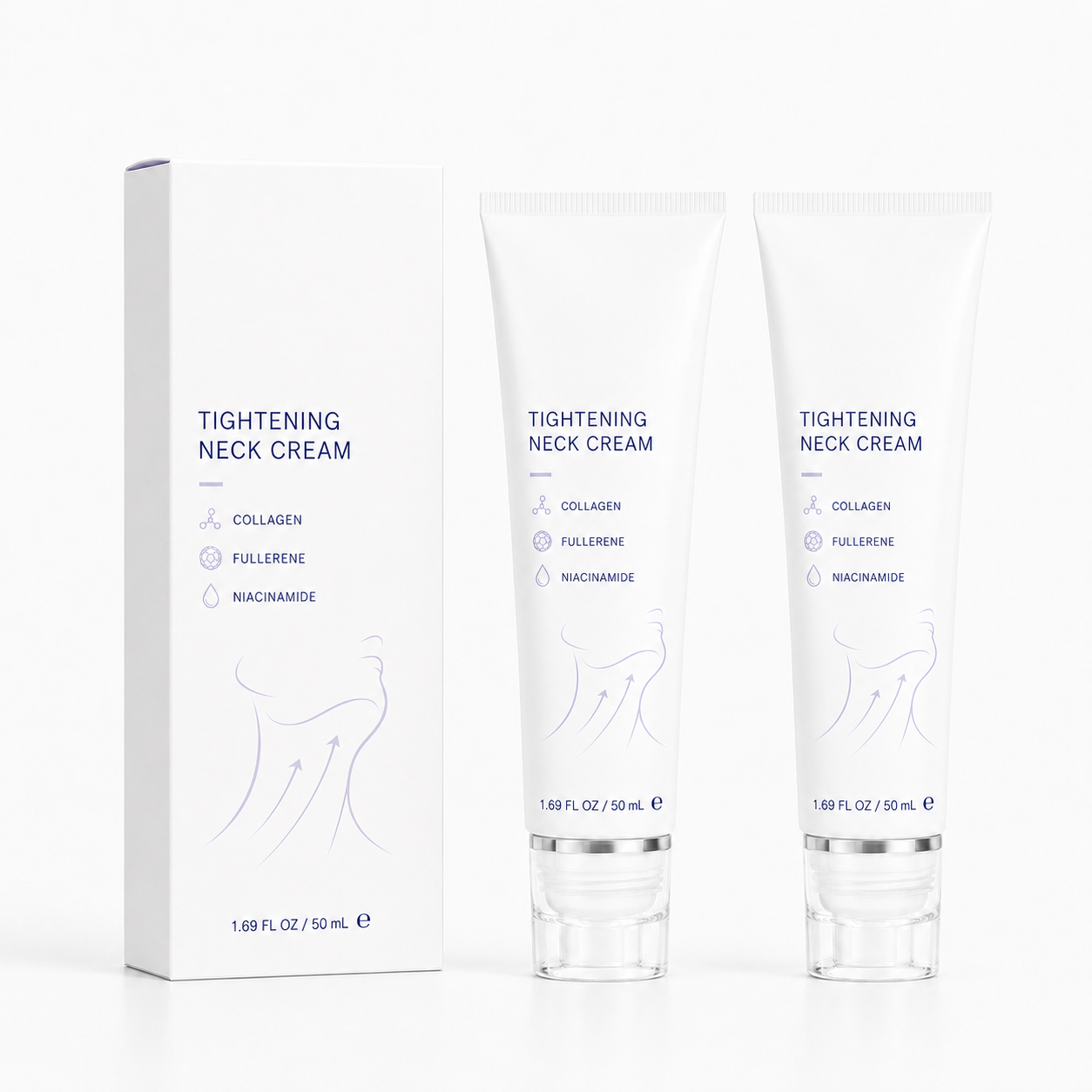 ✨ Instant Neck Lift Cream — 🧴 Infused with Retinol & Hyaluronic Acid | Firms the Neck, Reduces Wrinkles & Double Chin